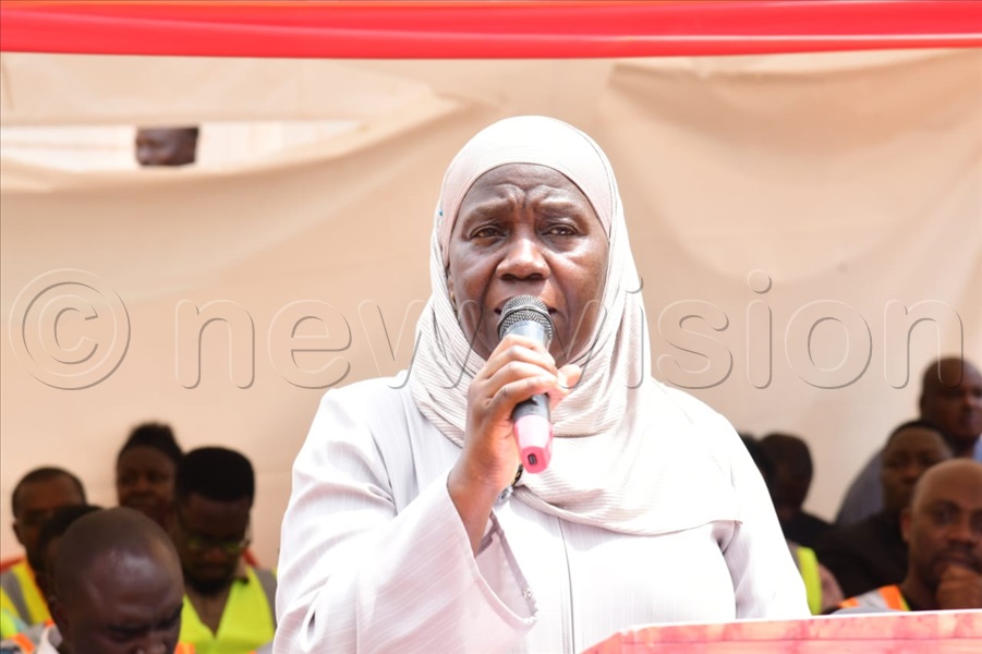 Kampala affairs minister Hajat Minsa Kabanda.