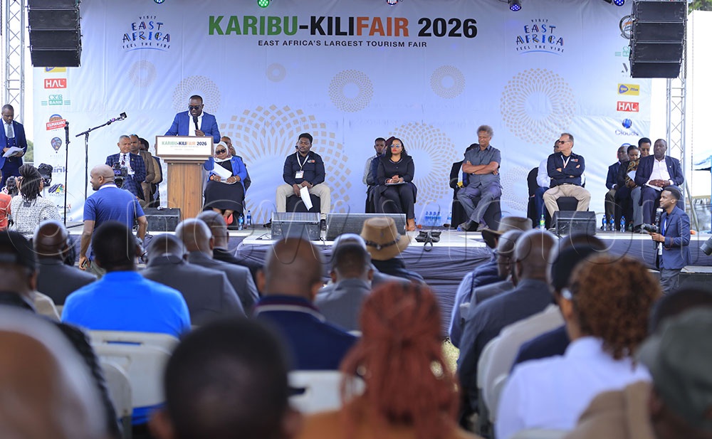 Panelists during the official opening of Karibu Kilifair Expo in Tanzania. (Credit: Julius Luwemba)