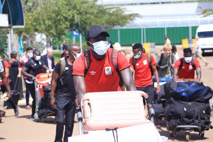 Abasambi Bana Basigadde Mu Gwa Cranes Ne Algeria New Vision Official