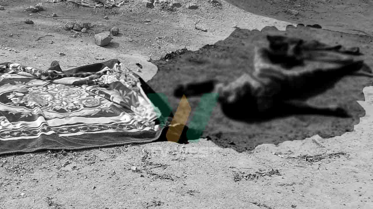 Rtd sergeant James Kakooza nagambwa kuba aitsire Agaba Eric omuri Rushere Kiruhura. PHOTO: PAUL TURYAMUREEBA