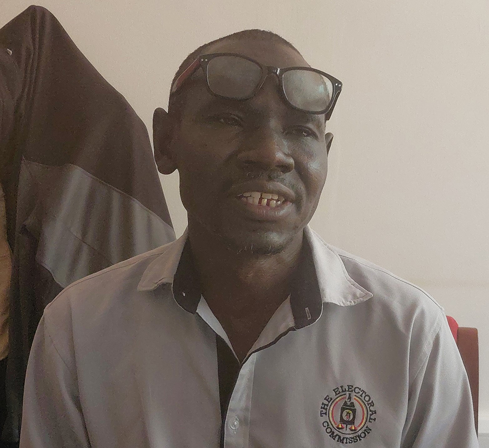 Osuman Ezale, the Returning officer Arua City electoral area. (Courtesy)