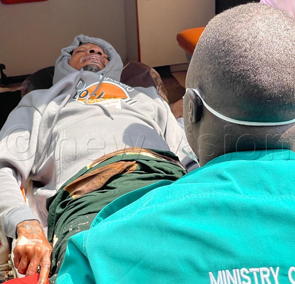 Bryan White is also facing charges of conspiracy to commit a felony and giving false information, together with his wife Nakato, Nalunga and Abaho. (Credit: Barbra Kabahumuza)