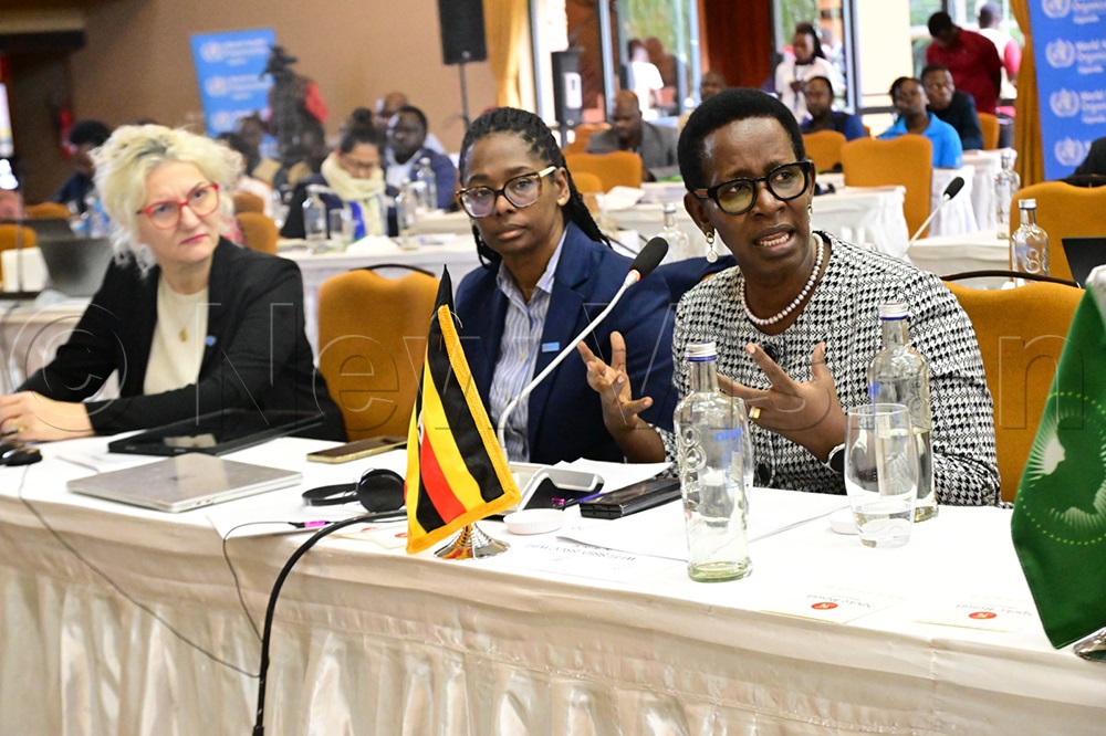 Ministry of Health's permanent secretary, Dr Diana Atwine. (Credit: Maria Wamala)