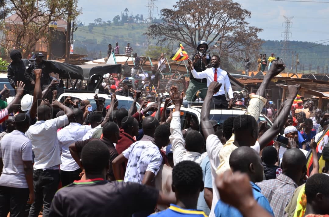 Bobi Wine ng'ali ku Nile Brewerise 