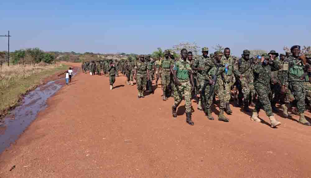 Participants included the 5th Infantry Division Intelligence Officer, Col Elvis Kaliba, the Division Training Officer, and heads of departments.