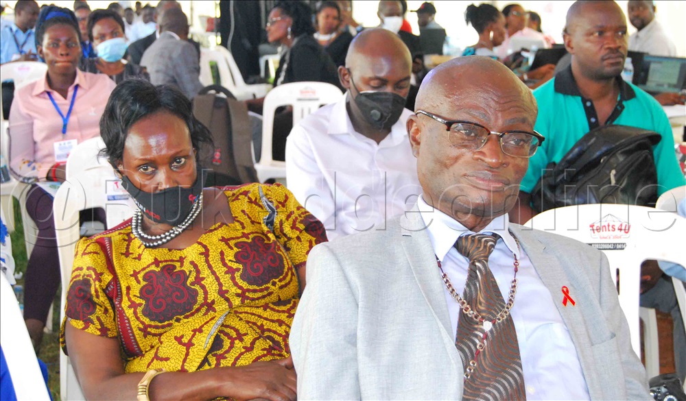 Munnakatemba Aloysius Matovu Joy (ku Ddyo) N'abalala Nga Beetabye Mu Lukungaana.