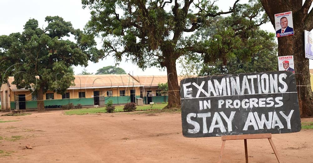 Addressing the media at the Police headquarters in Naguru, Kampala, Police spokesperson Rusoke Kituuma said the national examinations coincide with a politically charged period, with ongoing presidential campaigns attracting large crowds and loud processions near schools. (Credit: Maria Wamala)
