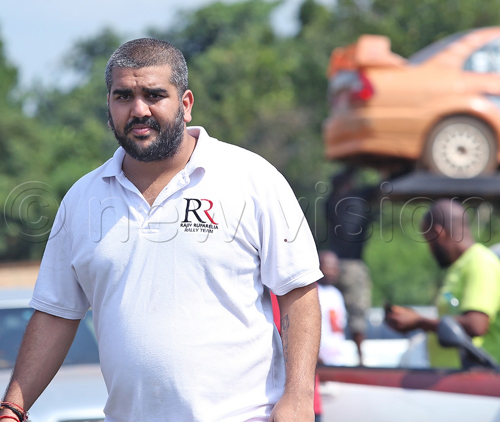 Rajiv had a passion for rally driving. (Archives)