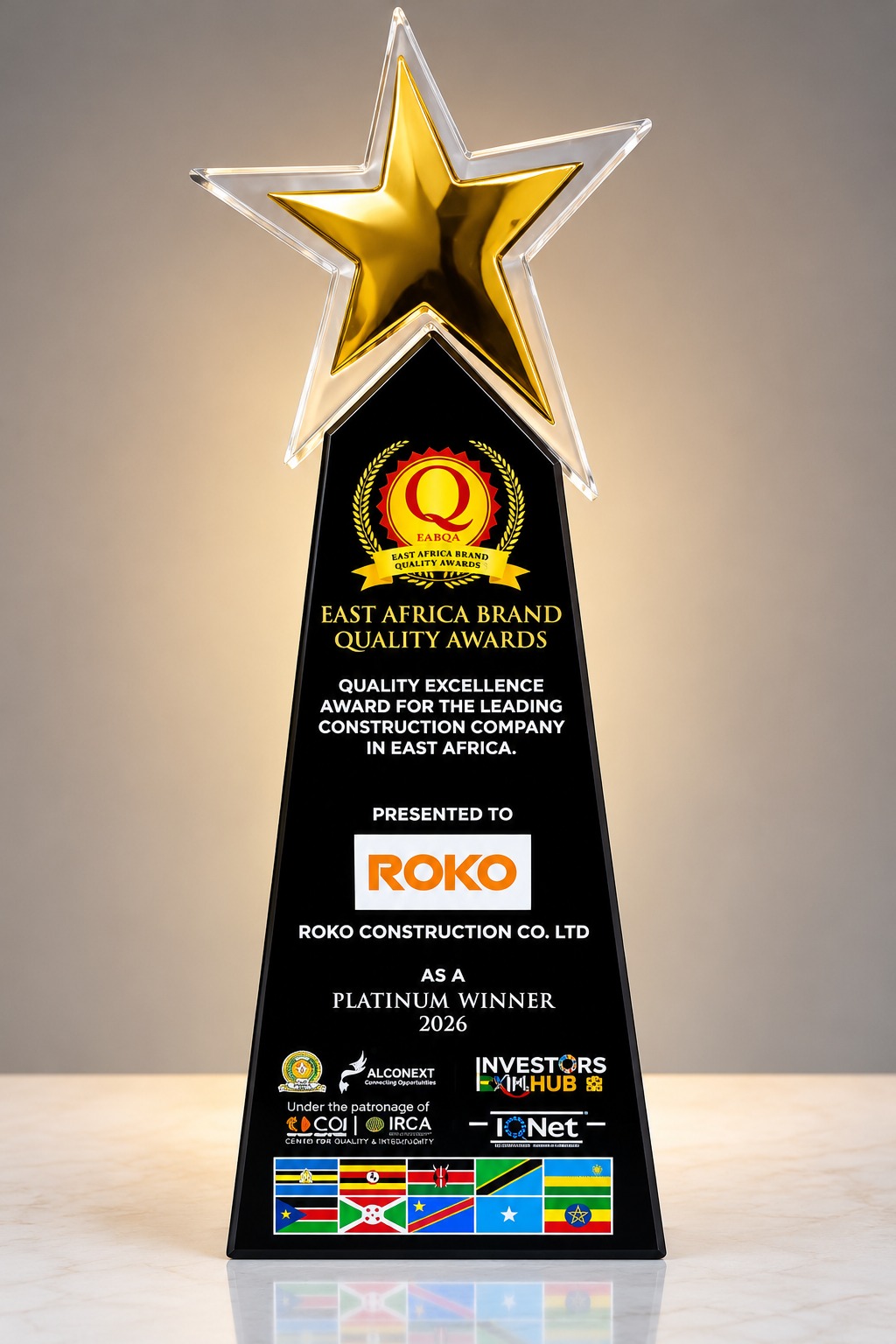 Roko’s chairman Mark Koehler said the award reflects the company’s longstanding commitment to quality and excellence in the construction sector.