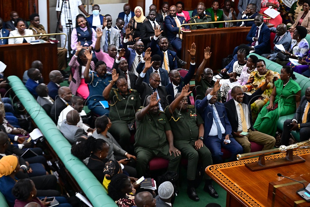 Speaker of Parliament Jacob Oboth-Oboth informed MPs that he had received official communication from President Museveni regarding Alupo&rsquo;s appointment. (Credit: Maria Wamala)