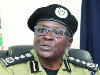 The Inspector General of Police, Abas Byakagaba