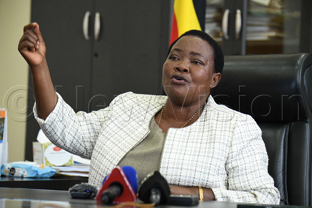 Prime Minister Robinah Nabbanja