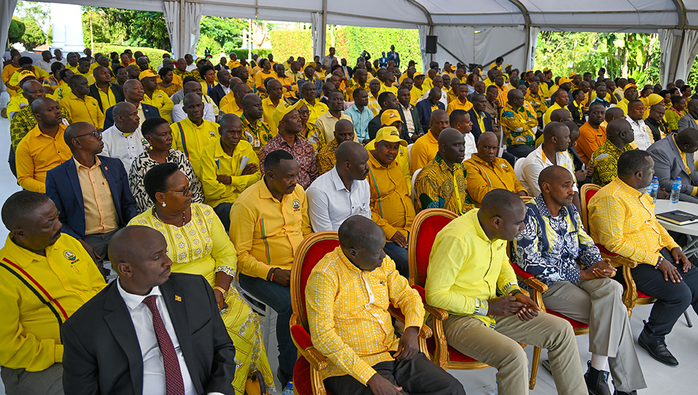 NRM leaders at the meeting. (Courtesy)