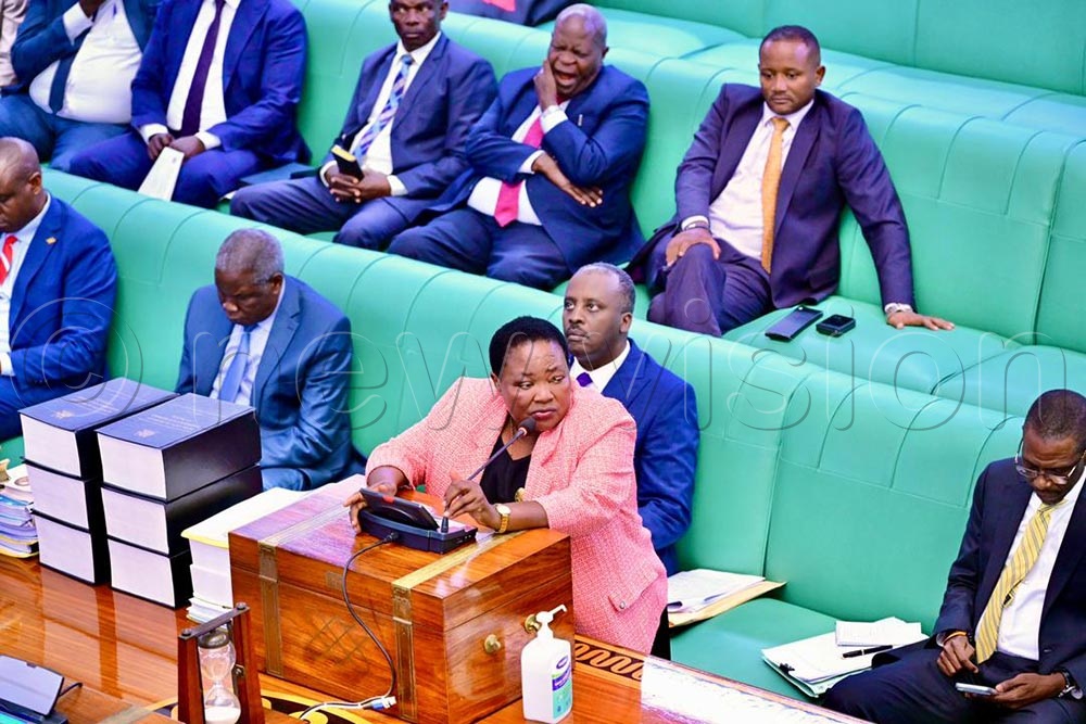 Prime Minister Robinah Nabbanja (Credit: Miriam Namutebi)