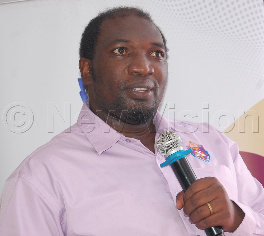 The Church of Uganda Provincial Director of Mission and Outreach, Rev. Canon Simon Peter Ddembe lya Yesu, delivers his remarks during the launch of the Martyrs Youth Walk of Faith at the Provincial Headquarters at Namirembe, in Rubaga Division, on Tuesday, May 5, 2026. (Photo by Mathias Mazinga)