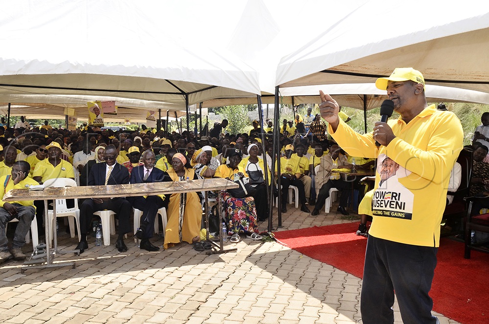 NRM Vice Chairperson for Kampala, Salim Uhuru Nsubuga. (Credit: Ronnie Kijjambu)