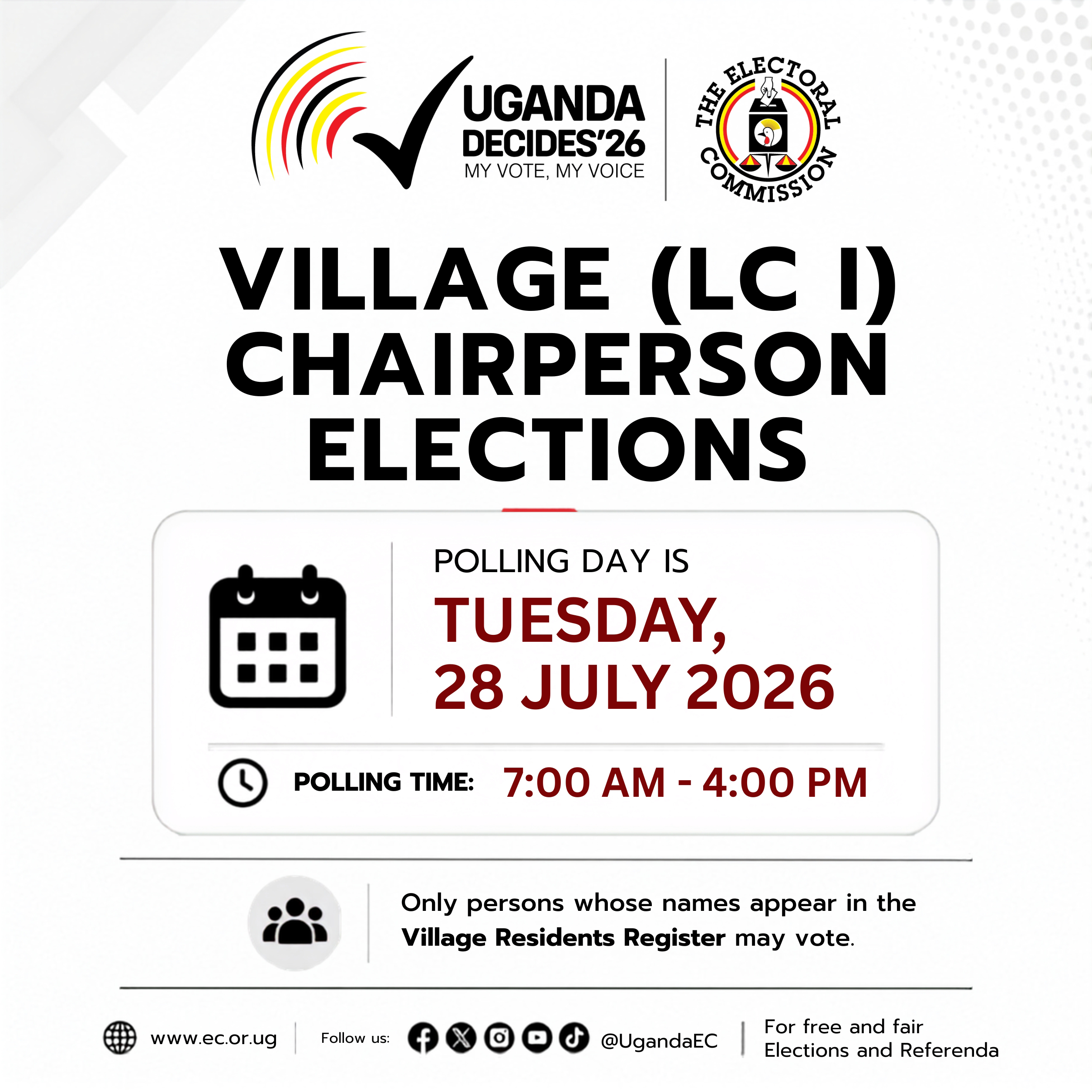 (Courtesy: x/@UgandaEC)