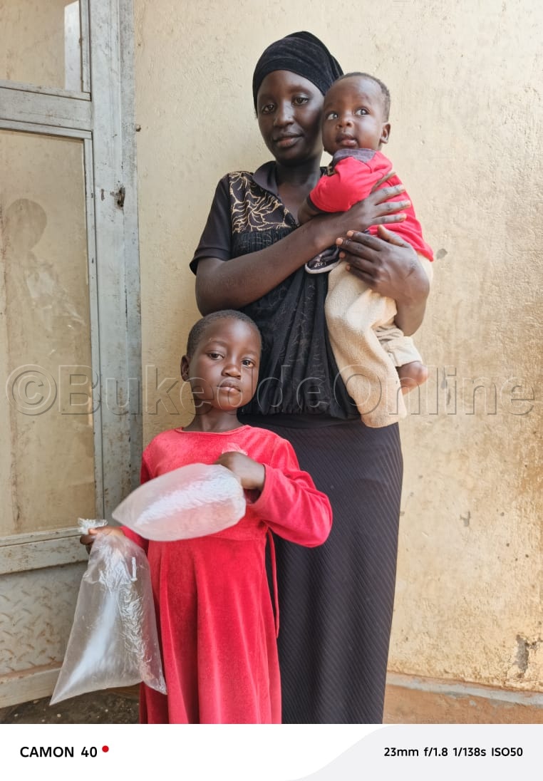 Omukyala kiggala gwe baasanze n'abaana