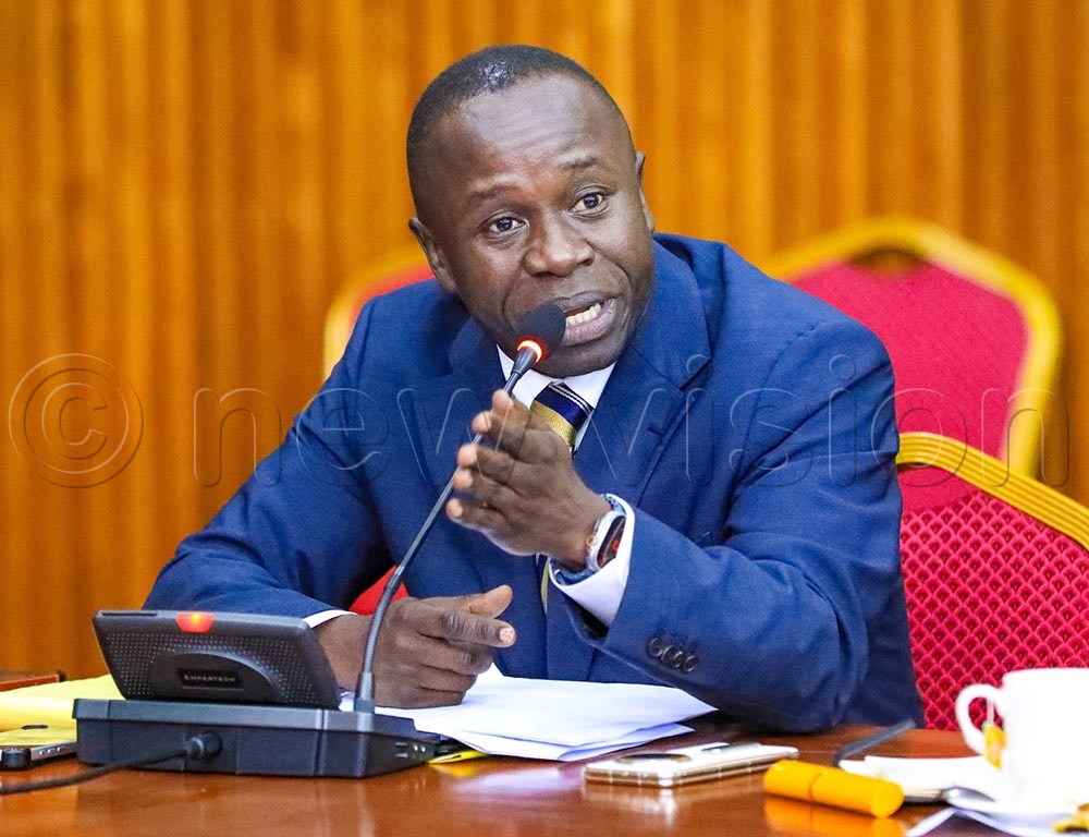 Sports state minister Peter Ogwang. (File)