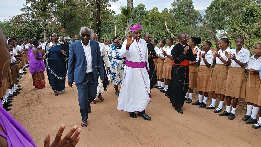 Twinomujuni also advised the candidates not to rush when answering examination questions, urging them to first read and understand the questions before responding. (Credit: Bruno Mugizi)