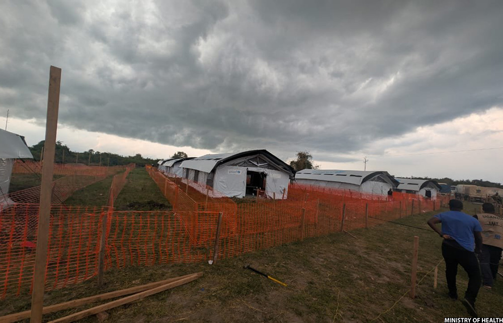 Uganda has established an 80-bed Ebola isolation and treatment unit in the eastern Democratic Republic of the Congo (DRC), expanding its support for the country's battle against a worsening Ebola outbreak
