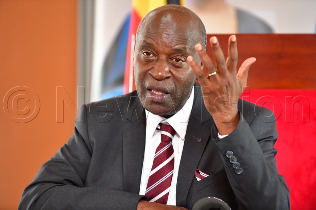 Vice Chancellor Prof. Elly Katunguka addresses journalists during a press conference at Kyambogo University on July 6, 2026. (Credit: Mpalanyi Ssentongo)