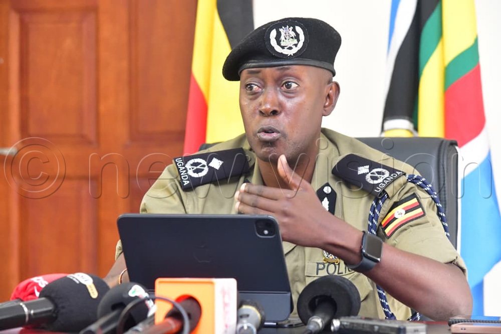  Addressing journalists at Police Headquarters in Naguru on Monday (July 27), Police spokesperson Rusoke Kituuma said the operations are being conducted jointly by the Uganda Police Force (Environmental Protection Police Unit), the Uganda People&rsquo;s Defence Forces (UPDF) and the National Forestry Authority (NFA), in enforcement of Executive Order Number 3 of 2023. (Credit: Mpalanyi Ssentongo)