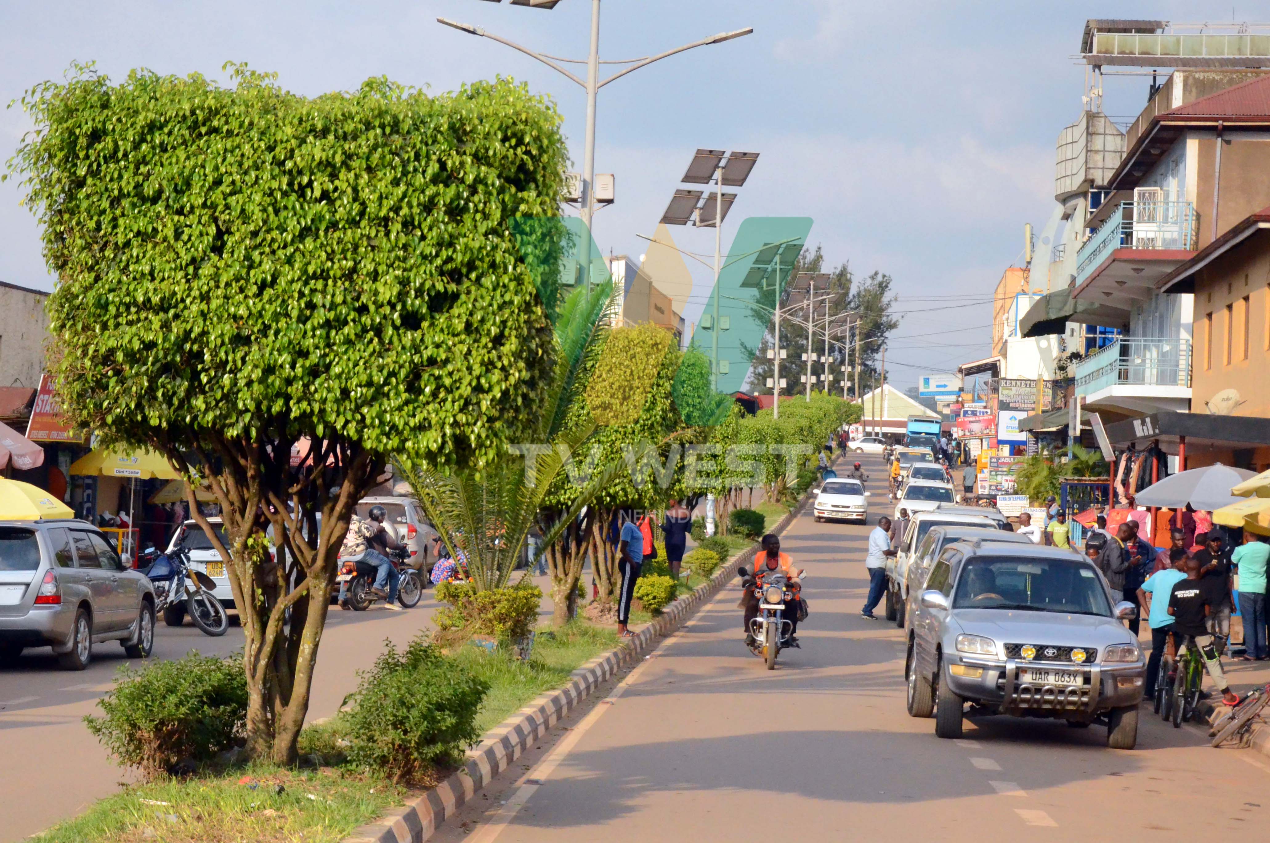 Rumwe aharuguuto rw'orurembo Fort Portal. Orurembo oru nirwo ruraataayayise okujaguza ekiro ky'abakozi nyencakare ebiro 01.05.2024. PHOTO: Rogers Sunday