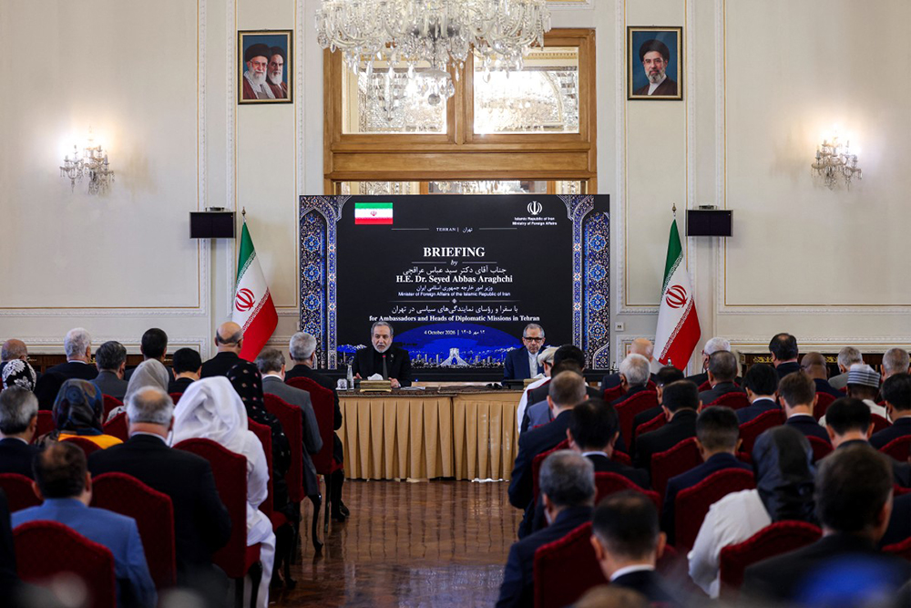 Araghchi said on October 4 that there was no military solution to his country's conflict with the US, with talks on ending the war apparently at an impasse.