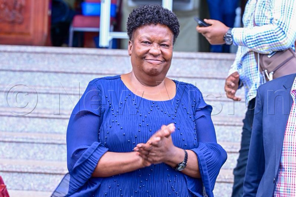 Minister of State for Finance, Planning and Economic Development, General Duties, Hon. Cissy Mulondo.