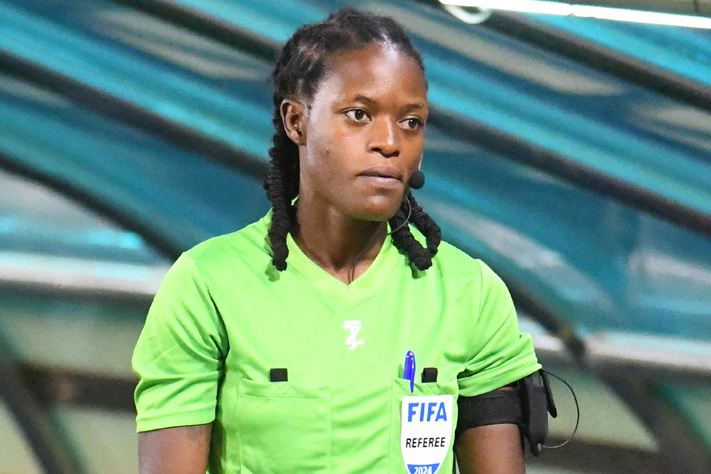  During the ceremony, held at the Mohammed VI Polytechnic University in Rabat, two referees from the Council of East and Central Africa Football Associations Zone, Shamirah Nabadda (pictured) and Omar Abdulkadr Artan, won the CAF Best Female and Male Referee awards for 2025. (Courtesy photo)