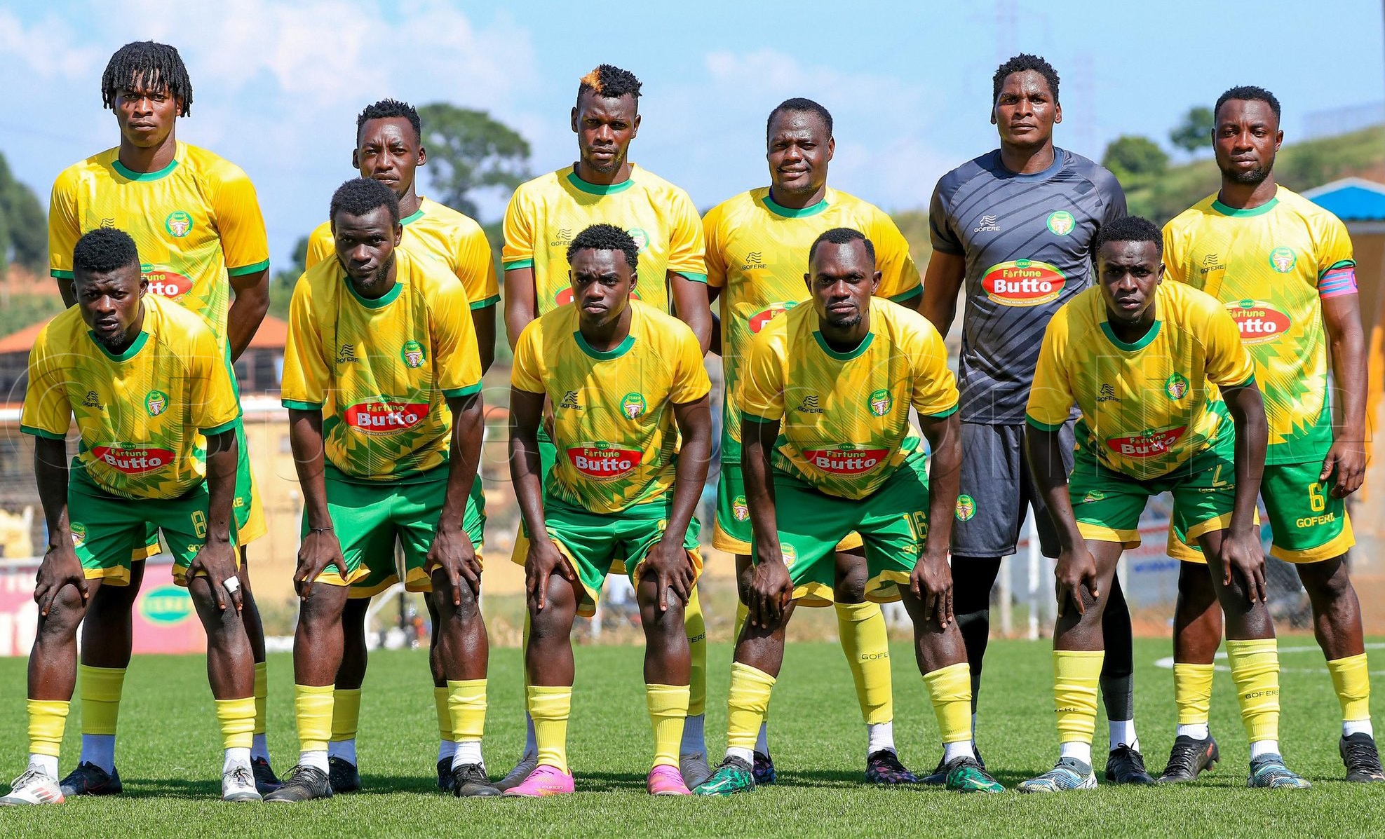 Ttiimu ya BUL FC bw'efaanana.