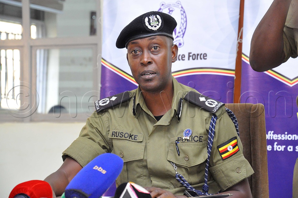 Police spokesperson Kituuma Rusoke