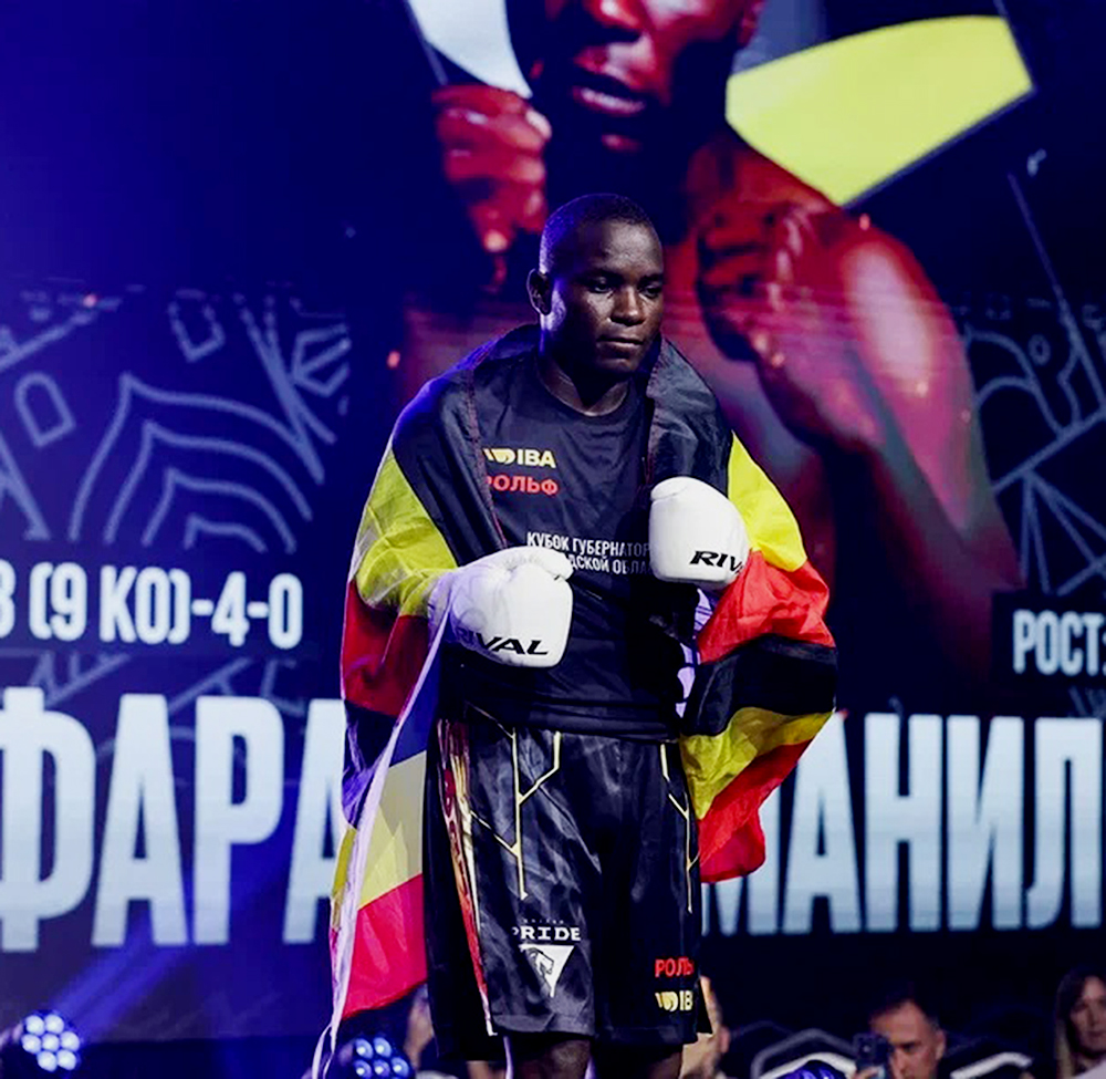Uganda's Farahat 'The Nightmare' Manirola has set his sights on vying the WBC Africa Lightweight title.