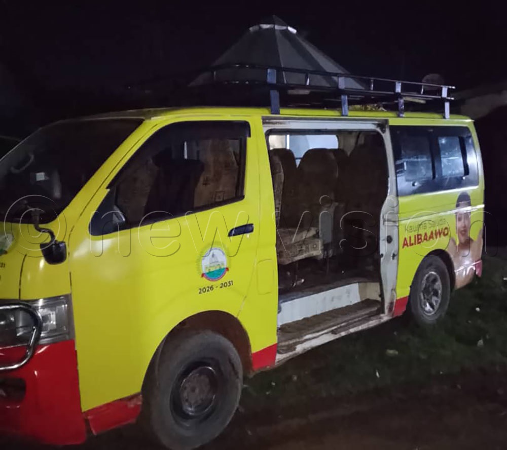 Kauma's convoy vehicles at Iganga CPS. (Credit: Ivan Wakibi)