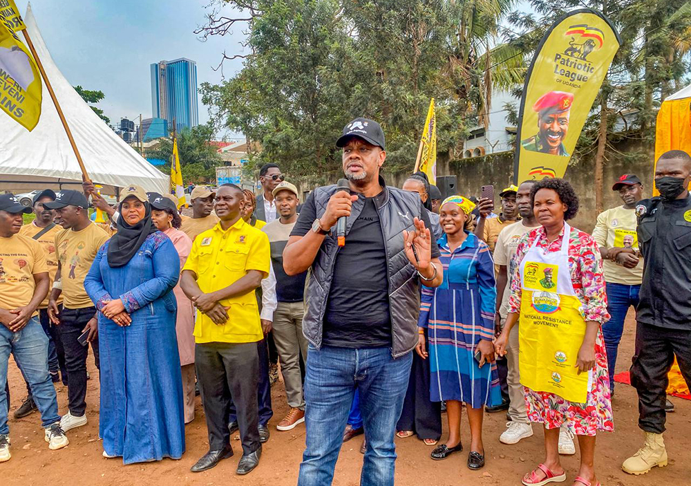 Nuwagira also called on all NRM leaders across Kampala to remain and be organised and unified, insisting that they PLU, and NRM have structures that the Opposition does not have.