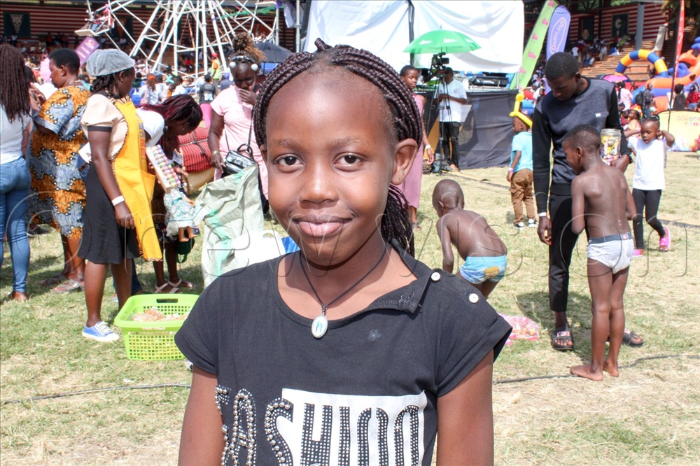 Ronah Ninsiima, 10, P4 at pupil Grandsalai Junior School, Namungoona.