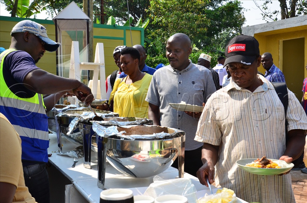 Participants were first served breakfast before kicking off the training.