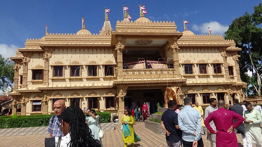 The BAPS Swaminarayan Mandir was first established in 1965, following the purchase of the land on which it stands in 1963. (Credit: Christopher Nyeko)