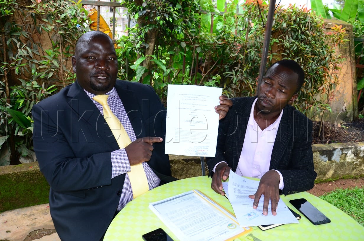 Kato ng'alaga ekiwandiiko ky'atutte mu kakiiko ka NRM