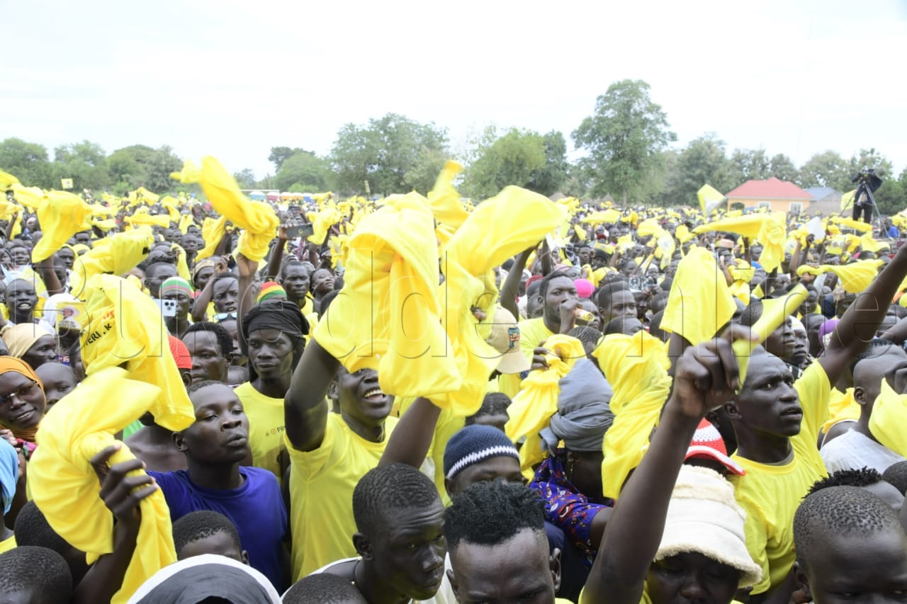 Abawagizi ba NRM mu Obongi district