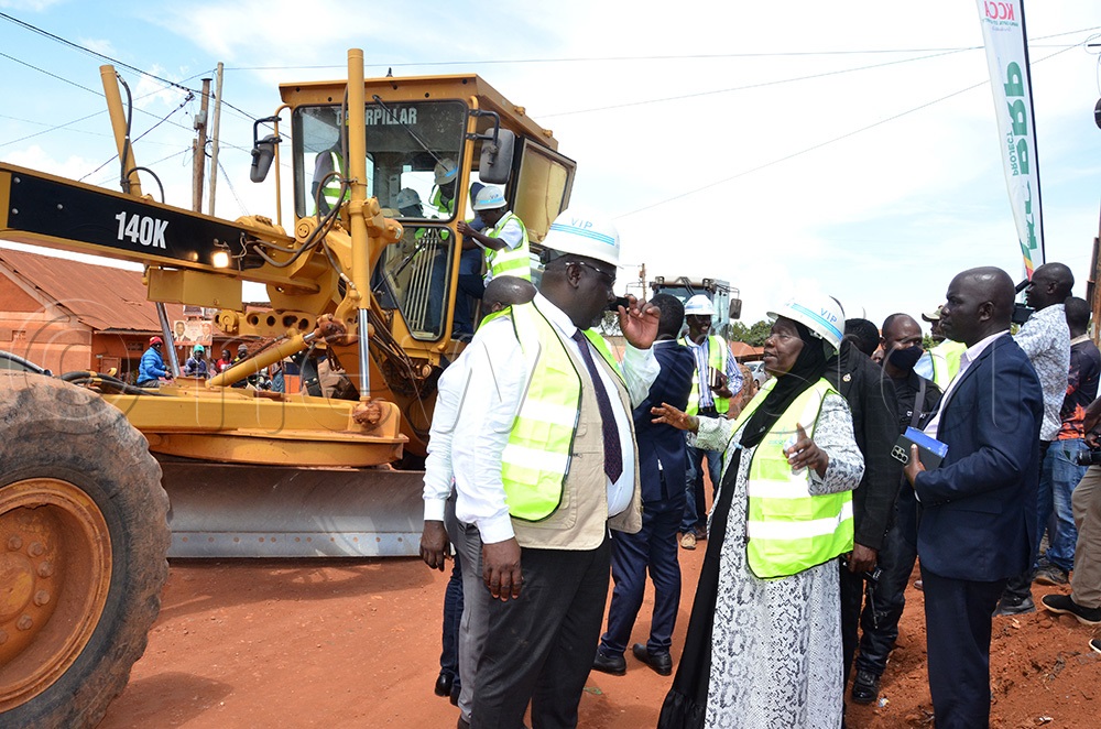 Construction of the shillings 48.7 billion Mpererwe&ndash;Kiteezi&ndash;Kiti road has commenced. The nine-kilometre road project launched May 6, 2026, in Kiteezi, is being implemented by China Communications Construction Company (CCCC) Ltd. (Photo by Eriya Luyimbazi)