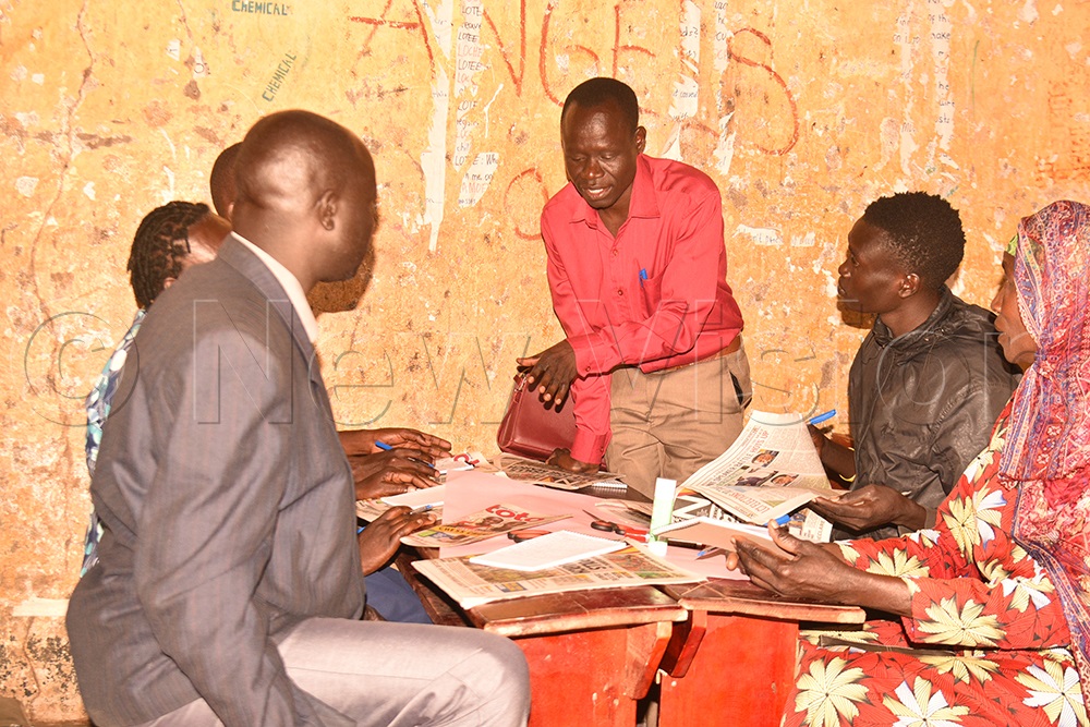Teachers in NiE training in Kotido. (Credit: Jacky Achan)