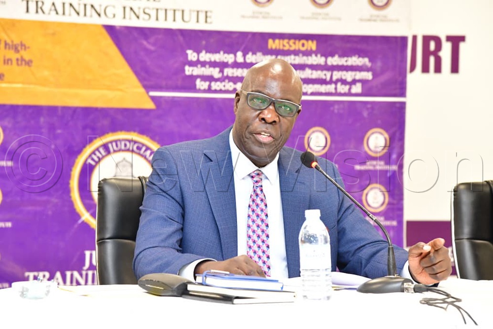 Deputy Chief Justice Hon. Justice Moses Kazibwe Kawumi. (Credit: Mpalanyi Ssentongo)