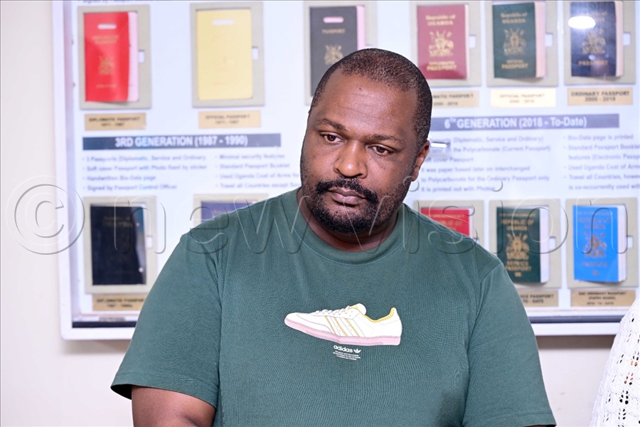 Mundeyi said Mugisha (Pictured) was also masquerading as an ambassador, "complete with a signpost at his home reading &lsquo;Ambassador&rsquo;s Residence&rsquo;.