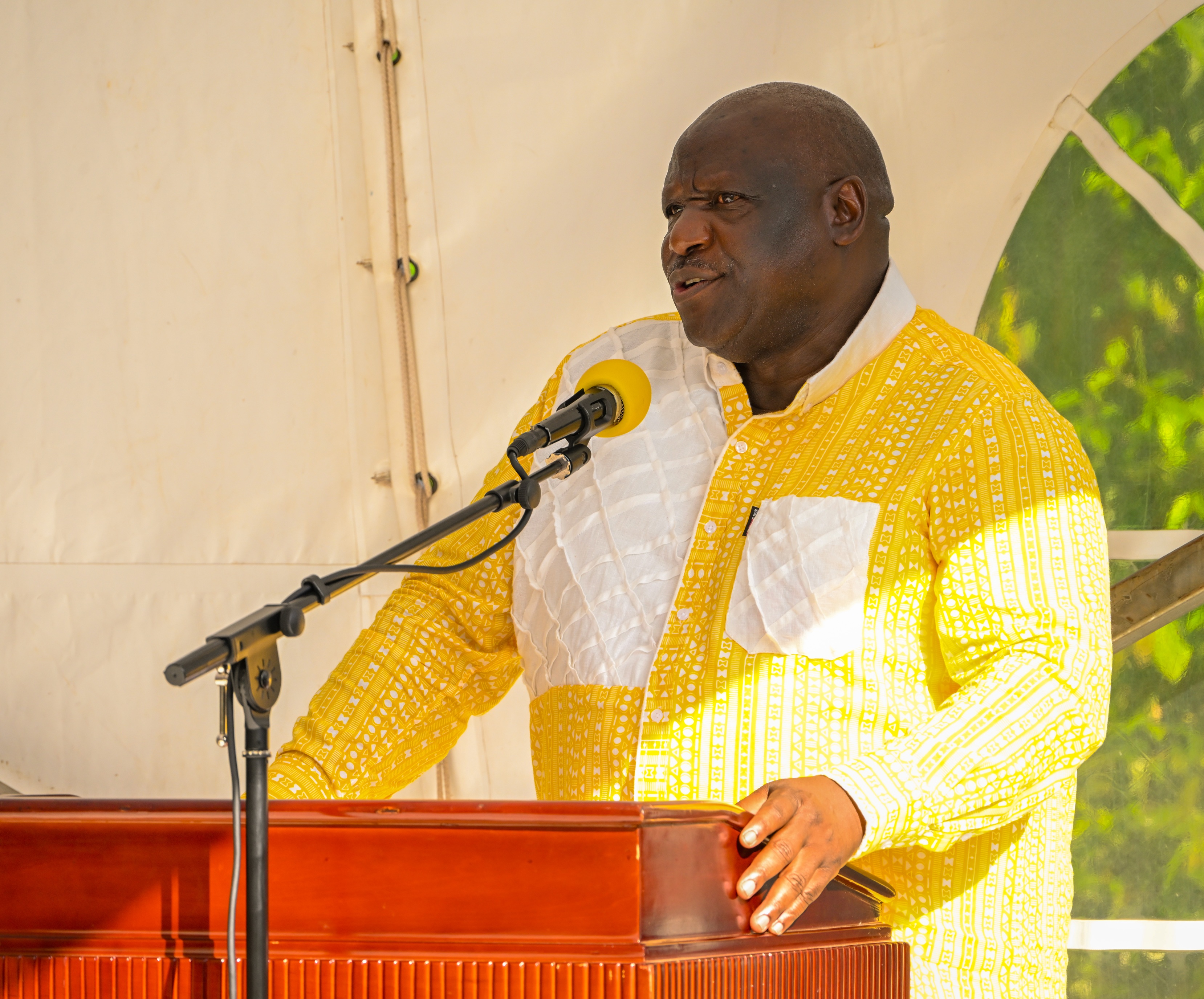 President Museveni ashabire abeebembezi ba NRM kushagika okuhangaho eby’obugaiga...(PPU Photo)