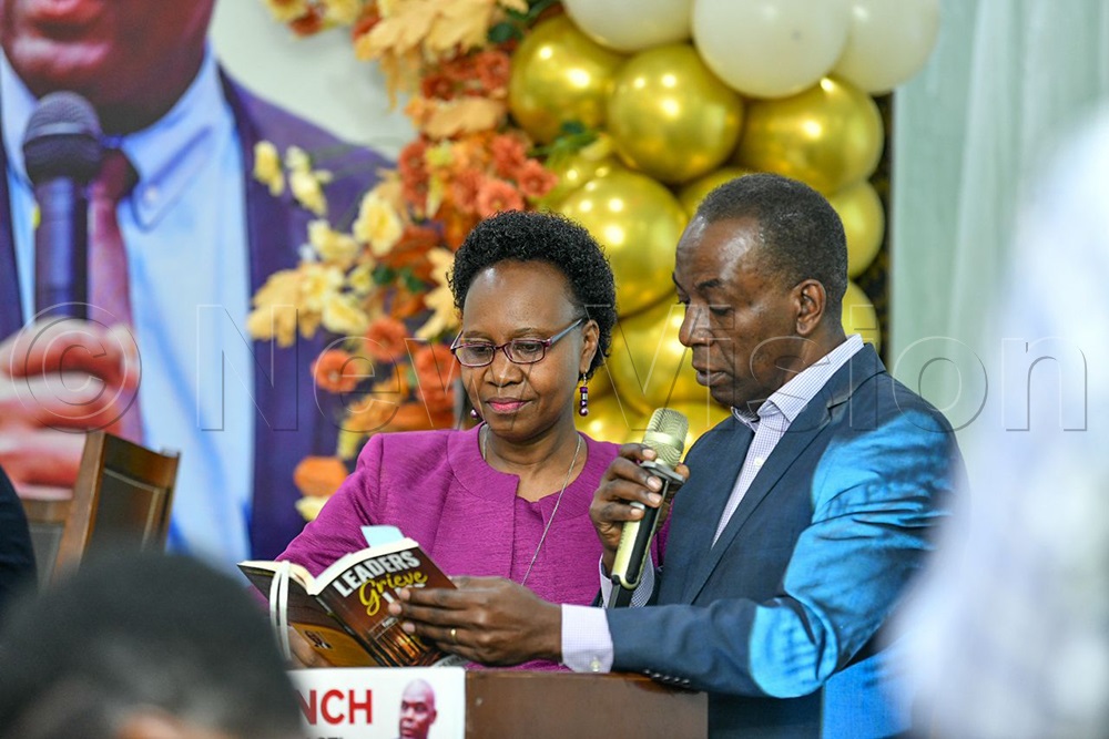 Phillip and Joyce Wandawa, panelists present during the event.