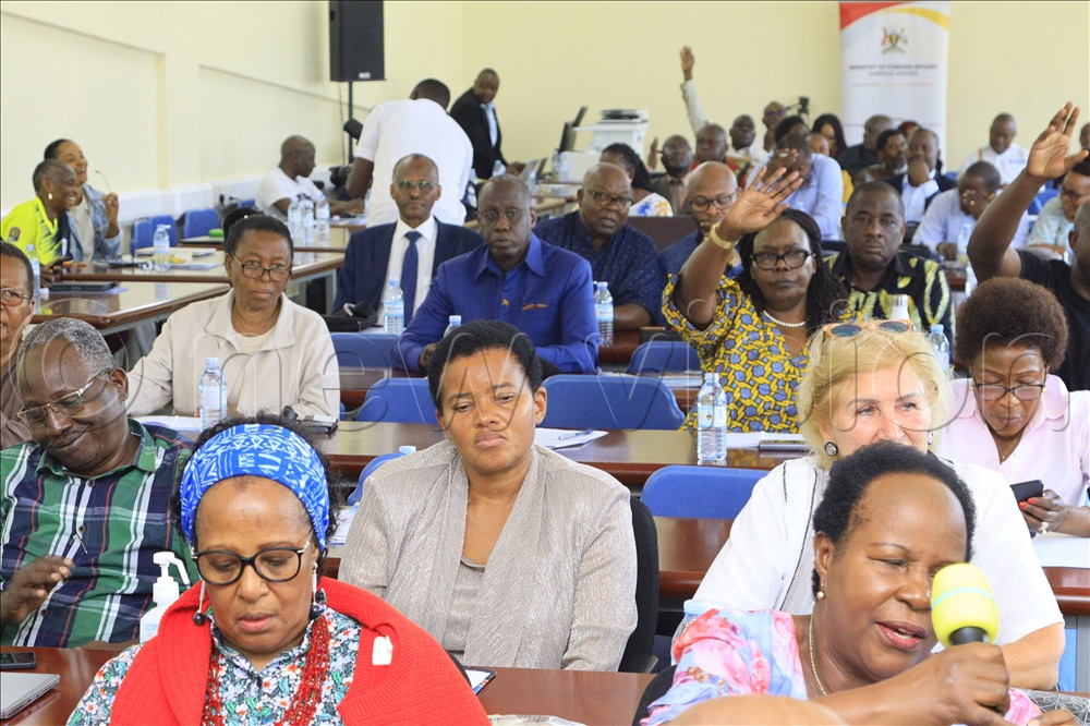 Some of Uganda's ambassadors during their retreat in Gulu.