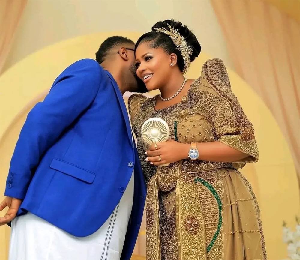 Daddy Andre and his girlfriend enjoying a moment together during his visit. (Courtesy photo)