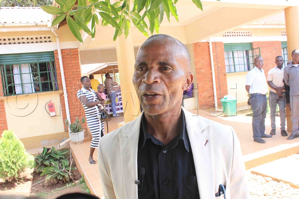 Hudson Kiyaga, the Ntenjeru-Kisoga Town Council chairperson who lost the petition. (Photo by Henry Nsubuga)